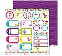 Anita y Su Mundo Carta Scrapbooking 12 x 12, 5 unità