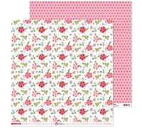 Anita y Su Mundo Colección En Navidad Carta per Scrapbooking, Fiori di Natale, 30.5 x 30.5 cm
