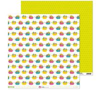 Anita y Su Mundo Colección Mascotas Carta per Scrapbooking, Cestini, 30.5 x 30.5 cm