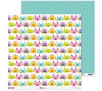 Anita y Su Mundo Collezione di cartine per Scrapbooking, Paper, Castelli, 30,5 x 30,5 cm