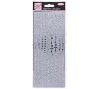 Anita's - Adesivi argentati, taglia unica