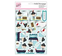 Anita's Foglio A4 per decoupage, in legno laminato Shiver Me, accessori per artigianato, lavori con la carta, scrapbooking, creazione di biglietti, origami, ideale per lavori artigianali per adulti,