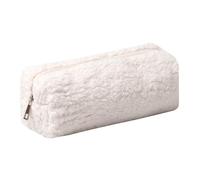Aniute Astuccio in peluche per ragazze, grazioso astuccio per penne e matite arcobaleno, morbido astuccio per matite, trousse per il trucco, borsa per riporre articoli per la scuola per bambini