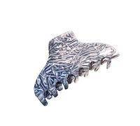 Aniyan Fermaglio per capelli da donna - Grande clip in acetato, durevole e antiscivolo, elegante accessorio per capelli spessi e fini nella vita quotidiana (grigio A)