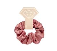 Aniyan Scrunchies, set di elastici per capelli da donna, in raso, di alta qualità, elastici per capelli per coda di cavallo, in raso di alta qualità, Invisibobble Scrunchie, pezzo, rosa scuro