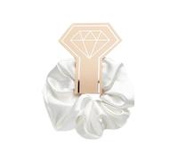 Aniyan Scrunchies - Set di elastici per capelli da donna, in raso, di alta qualità, elastici per capelli per coda di cavallo, in raso premium Invisibobble Scrunchie, pezzo bianco