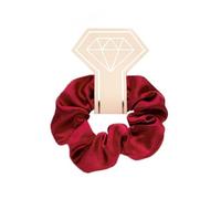 Aniyan Scrunchies - Set di elastici per capelli da donna, in raso, di alta qualità, elastici per capelli per coda di cavallo, in raso premium Invisibobble Scrunchie, pezzo rosso vino