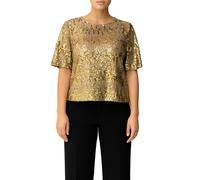Aniye By top Lulù con paillettes oro XS