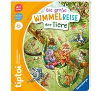 Anja Kiel Patrick Fix tiptoi® Die große Wimmelreise der Tiere (Tascabile)