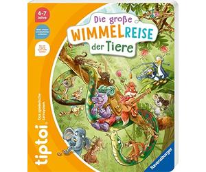 Anja Kiel Patrick Fix tiptoi® Die große Wimmelreise der Tiere (Tascabile)