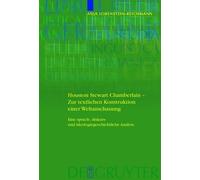 Anja Lobenstein Houston Stewart Chamberlain - Zur textlichen (Copertina rigida)