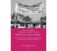 Anjali Bhat When Policy Meets Reality (Tascabile) ZEF Development Studies