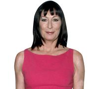 Anjelica Huston (Pink Dress) Half Body Buddy Cutout