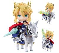 Anjinguang Altria Pendragon Figura Anime Fate Stay Night Action Figure Statue FGO Modello PVC Cartoon Figurine Desktop Decorazione da Collezione Regali per i Fan 10 CM