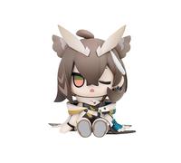 Anjinguang Arknights Figure-Anime Arknights Mini Action Figure Muelsyse/Ho'olheyak Silence 7,5 cm Cute PVC Anime Q Version Seduto Cartoon Modello Statua Ornamento da Collezione Figurine Regalo