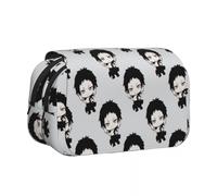 Anjinguang BSD - Astuccio anime Nakahara Chuuya/Dazai Osamu, astuccio con stampa di cartoni animati, grande capacità, doppio strato, con cerniera, scatola per matite per studenti, idea regalo, Tipo 7