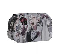 Anjinguang BSD - Astuccio anime Nakahara Chuuya/Dazai Osamu, astuccio con stampa di cartoni animati, grande capacità, doppio strato, con cerniera, scatola per matite per studenti, idea regalo, Tipo 9