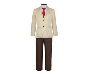 Anjinguang Costume cosplay di Death Note, abito per uniforme scolastica Yagami Light Yagami, giacca e camicie, abbigliamento completo, per Halloween e Natale, per adulti