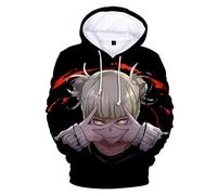 Anjinguang Felpa con cappuccio per ragazzi e ragazze con cappuccio, motivo anime My Hero Academia, Boku No Hero Academia MHA Friends, felpa per bambini 100-150 cm, Tipologia 10., 150 cm