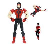 Anjinguang Mark Grayson Figura, 3D stampata già assemblata, multi-snodato, modellino di action figure mobili con accessori, statua super azione da collezione regali creativi