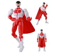 Anjinguang Mark Grayson Figura Omni Man Atom Eve Anime Stampato in 3D Giunti Mobili Super Statua d'azione con Accessori Intercambiabili Decorazione Desktop Collezionismo 12 CM