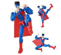 Anjinguang Mark Grayson Figura Omni Man/Atom Eve/Oliver Grayson Anime Figure Articolazioni Mobili Modello con Accessori Intercambiabili Decorazione Desktop Collezionismo 13,5 CM