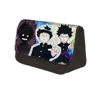 Anjinguang Mob Psycho 100 Astuccio per matite Mob/Reigen Arataka Figure Cartoon 3D Stampato Astuccio per ragazzi ragazze Astuccio per matite cancelleria Astuccio portapenne per studenti Rientro a