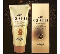 ANJO 24K Gold Peel Off Mask 100 ml Vitalizing Radiance Mask Korean Cosmetics
