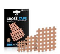 AnjoCare 154 Pezzi Cross Tape, Cerotti a Griglia con Forte Adesione per Sollievo da Dolori Muscolari e Articolari, Cerotti Agopuntura Impermeabili per Terapia a Punti Trigger e Rilascio Tensione