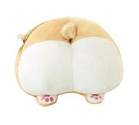 ANJUU Portamonete Corgi Butt, grazioso portafoglio con chiusura a cerniera, per bambini, ragazze, donne, regalo di compleanno