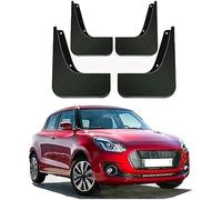 AnJWen 4 Pezzi Auto Parafanghi per Suzuki Swift VI 2017,Anteriore Posteriore Paraspruzzi,Ruota Protettori,Impermeabile Paraschizzi Guardie P