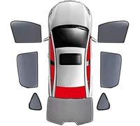 AnJWen Auto Tendine Parasole Finestrini Laterali per Ford Focus Hatchback 2008-2011,Block Raggi UV Anti-Zanzara Tendine Parasole Auto Accessori Protegge Bambini E Animali Domestici