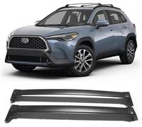 Barre Portatutto trasversali per Toyota Corolla Cross 2020-2024, Basso Rumore del Vento, Antiruggine, Alta capacità di Carico Bloccabile