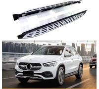 Pedane Laterale Sottoporta Passi Laterali per Mercedes Benz GLA H247 2020-2024, Laterale dell'automobile in Alluminio E Plastica ABS