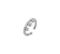 ANK473 Anello da donna in acciaio con cristalli Luca Barra -10% Sconto