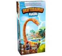 Ankama - Draftosaurus : Marina - Estensione - Ajoutez de Nouveaux Dinosaures à Votre PARC - Jeu de Stratégie - Nouvelles Façons de Marquer des Points - Français - 2 à 5 joueurs - ANK9551
