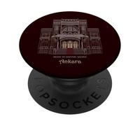 Ankara, Museo d'arte, disegno a mano, Turchia PopSockets PopGrip Adesivo