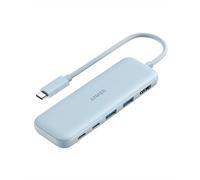 Anker 332 Hub USB C 5 in 1, Adattatore Type C con Display HDMI 4K | Porta Dati da 5Gbps e 2 Porte USB A per MacBook Pro, Air, Dell XPS, Lenovo Thinkpad, Laptop HP Altro (Blu).