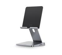 Anker 551 Hub USB C 8 in 1 con Supporto per Tablet Pieghevole, Ingresso di Alimentazione, HDMI 4K, 2 Porte Dati USB A, AUX da 3,5 mm e slot per Schede MicroSD/SD, per iPad Pro e altri