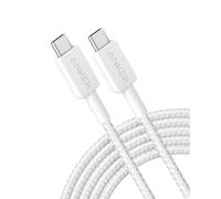 Anker Cavo USB-C a USB-C A81F7G21 Nylon 3 m 60W Bianco