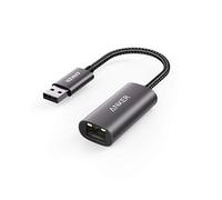 Anker Adattatore USB 3.0 a Ethernet, adattatore PowerExpand USB 3.0 a Gigabit Ethernet, adattatore USB-A portatile in alluminio compatibile per MacBook Pro 2015, MacBook Air 2017 e altri