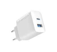 Anker Innovations 312 Charger 20W 1 x USB-C 1 USB-A white A2348G21