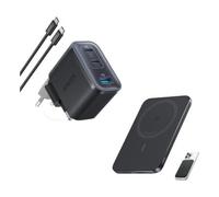 Anker B121A311 batteria portatile 5000 mAh Carica wireless Nero