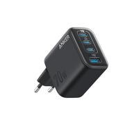Anker Caricatore iphone 70W, Alimentatore 4 Porte con Ricarica Ultrarapida da 70 W, Compatto e Stabile, Compatibile con iPhone 17 Pro Max/Serie 16-12, MacBook Air, iPad, Pixel, Galaxy (cavo excluso)