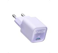 Anker Caricatore iPhone USB C GaN 30W, 511 (Nano 3), Caricabatterie USB C | GaN 30W, 511 (Nano 3), Caricabatterie USB C rapido PIQ 3.0 PPS, compatibile con iPhone 17 Pro Max Air/Serie 16-12.