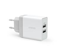 Anker Caricatore USB C 24W con 2 Porte, Caricatore con Tecnologia PowerIQ | Caricatore da Muro con Tecnologia PowerIQ per iPhone 17 Pro Max/Serie 16-12, iPad, Samsung Galaxy, Huawei.
