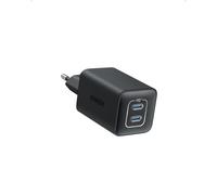 Anker Caricatore USB C 47W, caricatore 523 (Nano 3), compatto con 2 porte | GaN caricatore rapido per iPhone 17 Pro Max Air/Serie 16-12, iPad, Samsung Galaxy S25, Google Pixel, iPad (cavo non incluso).