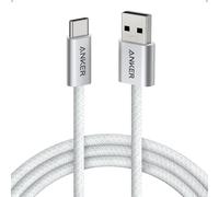 Anker Cavo da USB a USB C, Connessione CarPlay perfetta, Cavo di tipo C resistente e intrecciato, Look premium con connettore sottile, per iPhone serie 17/16, iPad Pro ecc. (Bianco, 1,8 m)