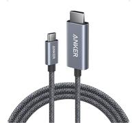 Anker cavo da USB C a HDMI, 180 cm, cavo adattatore 4K 60Hz per MacBook Pro/Air, iPad Pro/Air, Galaxy S24/ S23, Dell XPS 13/15 e altro, per interni