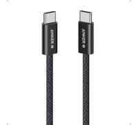 Anker Cavo da USB-C a USB-C, 240W Ricarica Rapida, Cavo Intrecciato Resistente alla Sporcizia, Connettore Sottile, per iPhone 16/15/16 pro/16 pro Max/16 Plus, MacBook, iPad, Galaxy S24 (1m, Nero)